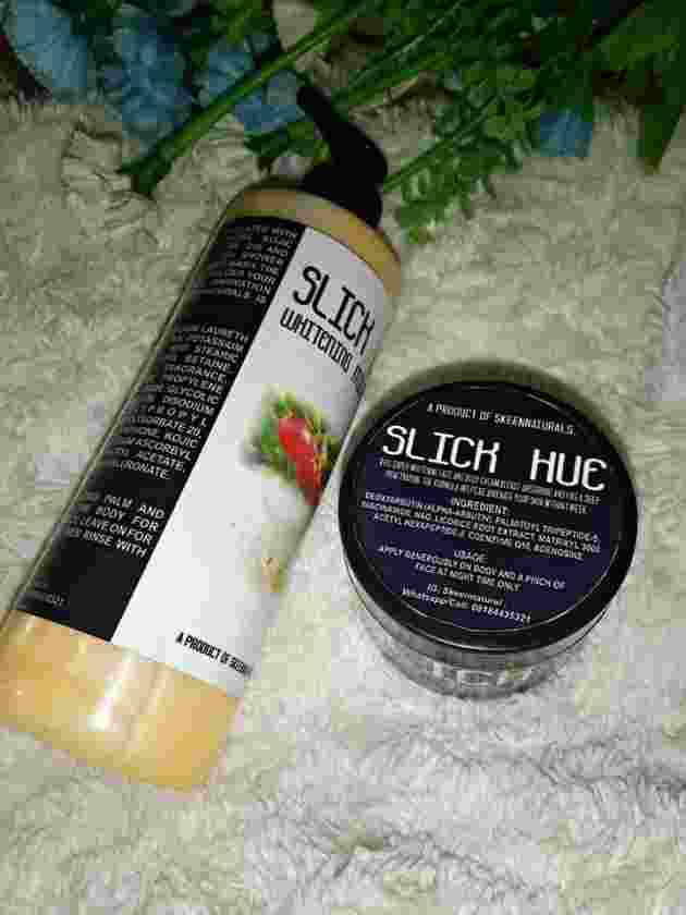Slick Hue  (Whitening face and Body Cream)